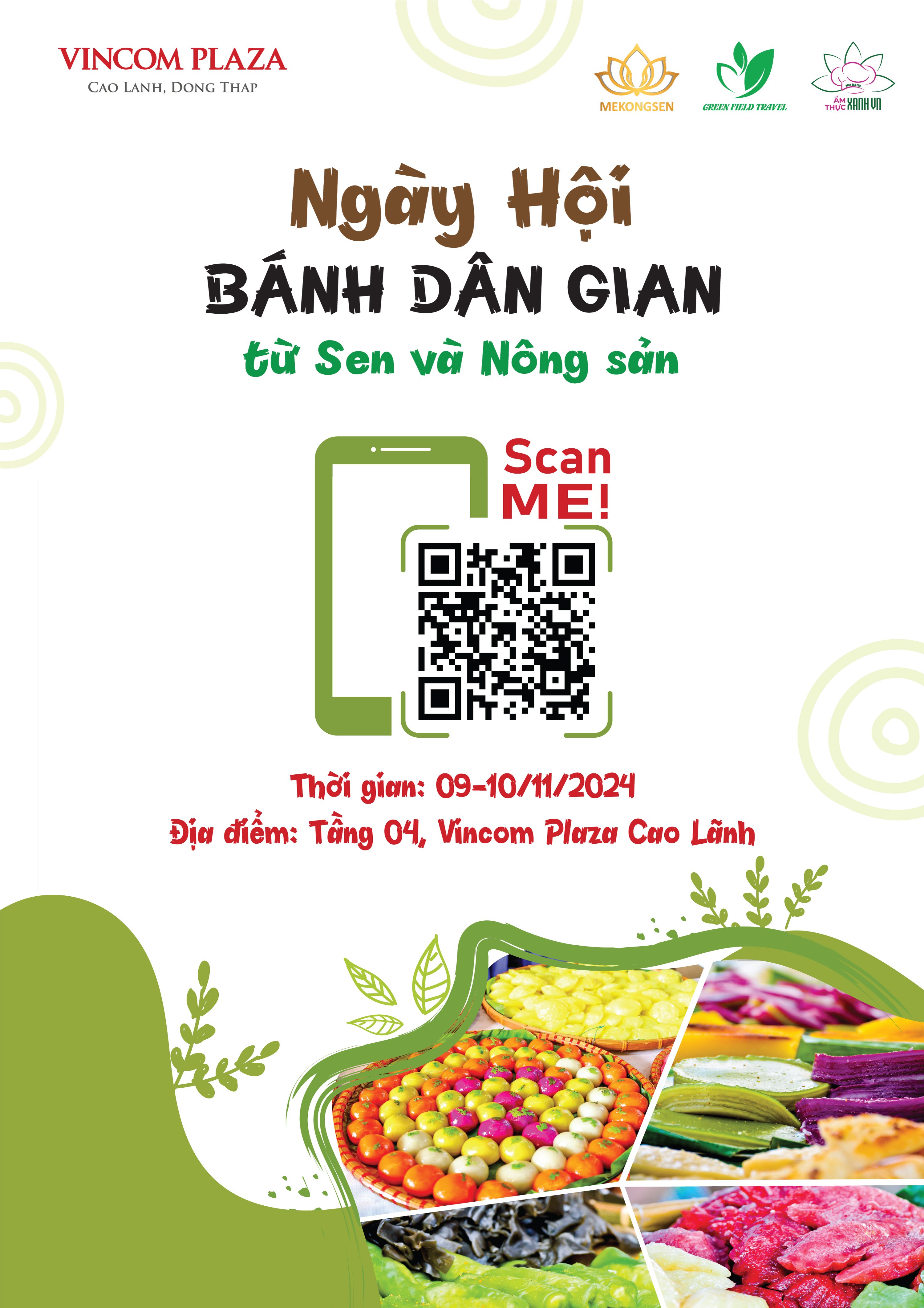 Quét QR tham gia kênh ngày hội